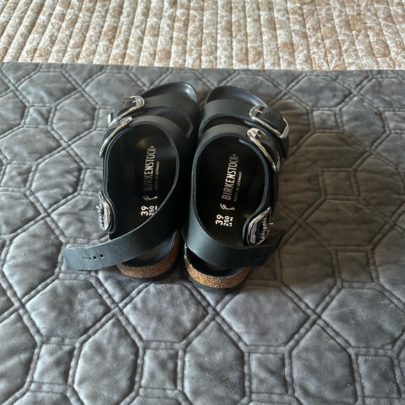 Birkenstock Milano Big Buckle. Size 39. Black leather. - Picture 4 of 5